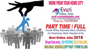 Part Time Home Based Data Entry Work / Home Based Copy Paste
